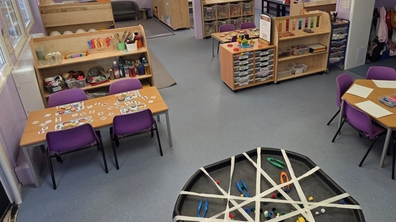 Jack in the Box Preschool room