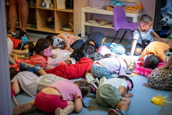 Nursery children sleeping