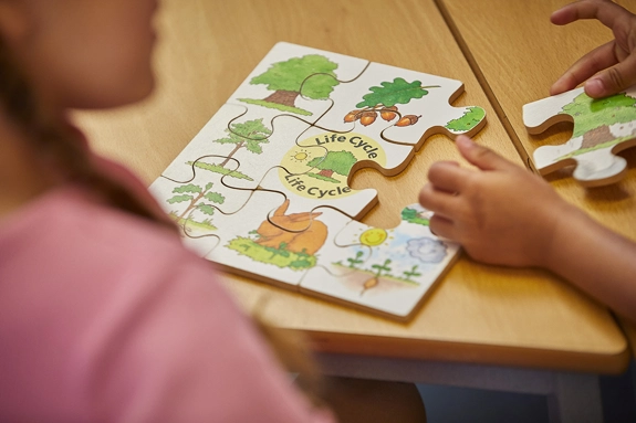 Children's hands Jigsaw Puzzle